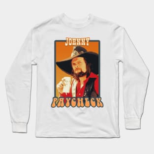 Johnny Paycheck // Retro Long Sleeve T-Shirt